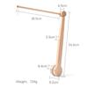Baby Wooden Bracket Bed Bell 0 6 Months Toy Bracket Accessories Hanging Bracket Soft Mobile On The Bed Baby Room Decoration Crib