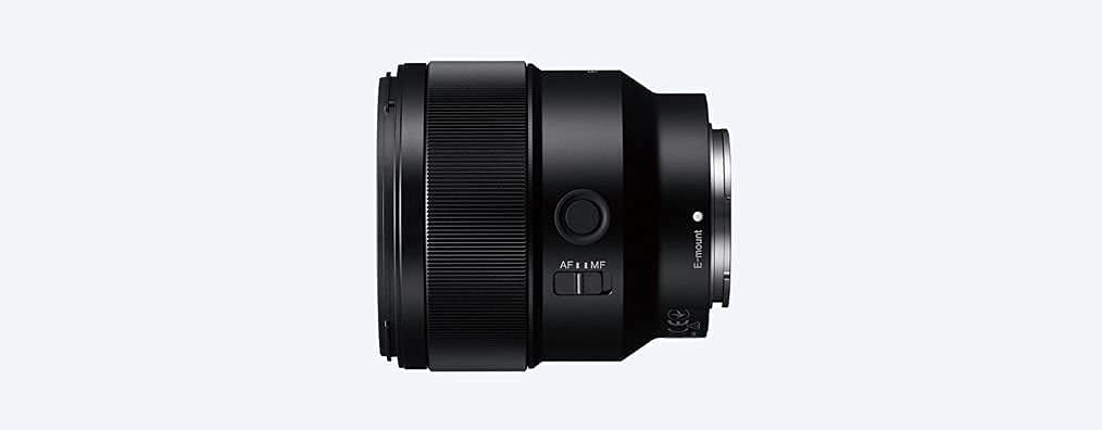 SONY SEL85F18 FE 85mm Telephoto Prime Lens for Digital SLR Cameras F1.8 Full-Frame [E-Mount]