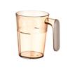 YIXI Aesthetic Plastic Mouthwash Cup Set (4-Pack)