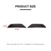 Car Front Fog Light Cover Trim Fog Lamp Decoration Guard for Ford F150 2021 Up Accessories Smocked Black