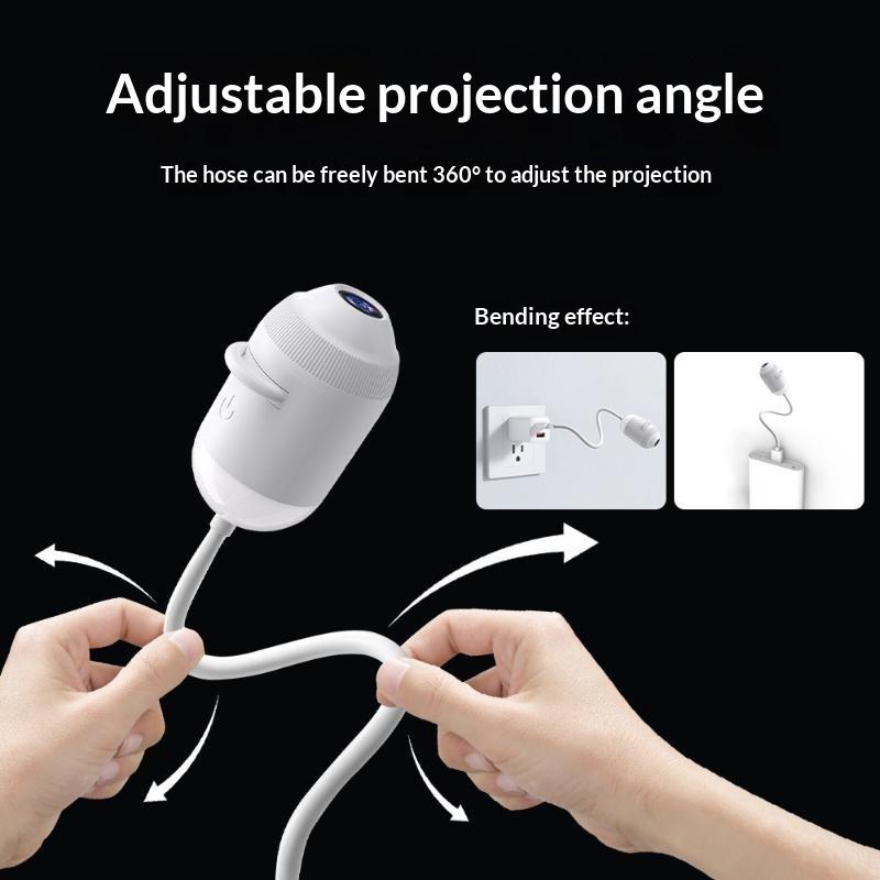 Usb Car Interior Roof Star Galaxy Projection Ambient Lighting 360° Adjustable Starry Sky Ambient Projector Light Touch Control