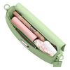Coach Emmy 23 Logo Lock Closure Leather Saddle Bag Women handbags Light-Pistachio CR666-LHTY6