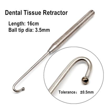 Divaricatore per guance per impianto dentale Divaricatore per tessuto chirurgico dentale Divaricatori con punta a sfera Divaricatore a un polo autoclavabile