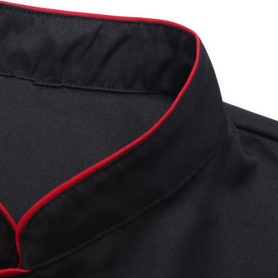 Veste de Chef unisexe à manches longues et courtes, manteau, uniforme de Service de cuisine d'hôtel, vêtements de travail