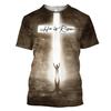 Jesus Is My Savior 3D Print Mens Womens T Shirts Fashion Cool Jesus T-shirt Summer Casual Y2k Short Sleeve Oversize Men Clothing