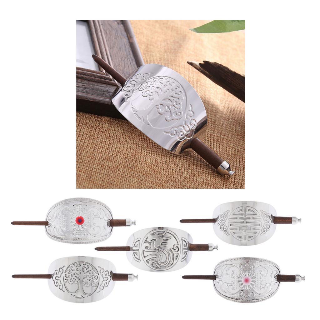 Viking Hair Stick Metal Hair Clip Vintage Style Barrette Hair Women
