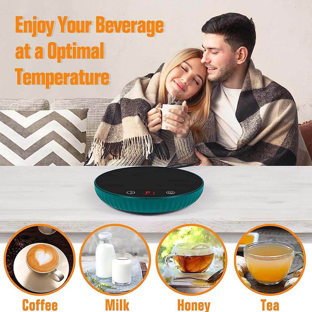 Coffee Mug Warmer with Auto Shut Off For Heating Coffee Beverages Milk(No Cup)