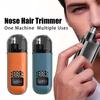 USB Charging Nose and Ear Hair Trimmer Portable Electric Nose Hair Clipper Mini Compact Design Eyebrow Facial Hair Trimmer