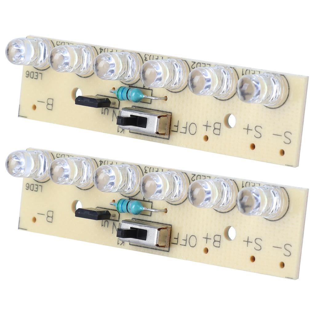 2Pcs Solar Lamp Controller Lawn Light Control Module Circuit Board with Switch 1.2V RF1206