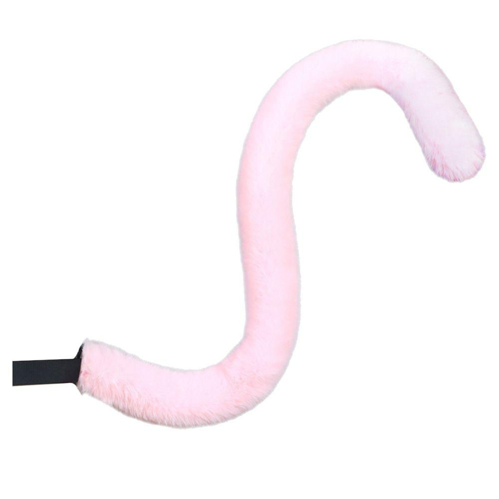 New Fluffy Plush Cosplay Cat Tail Long Lovely Cosplay Prop Handmade Cute Anime Cosplay Accessories Halloween