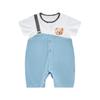 Rabi Baby Boy Summer Short Sleeve Romper