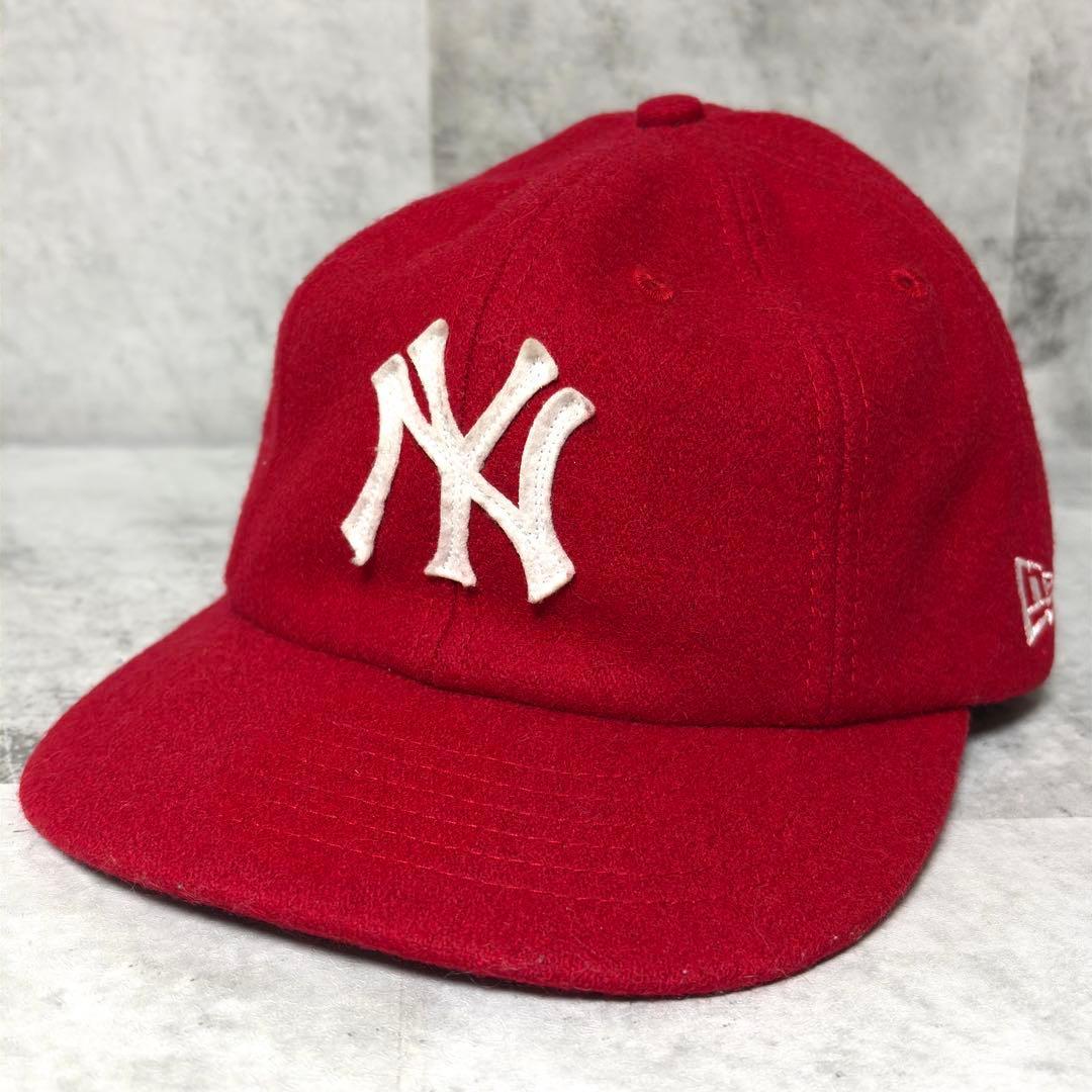 Used New Era Yankees Cooperstown 1992 Old Logo No Core 7 3/8