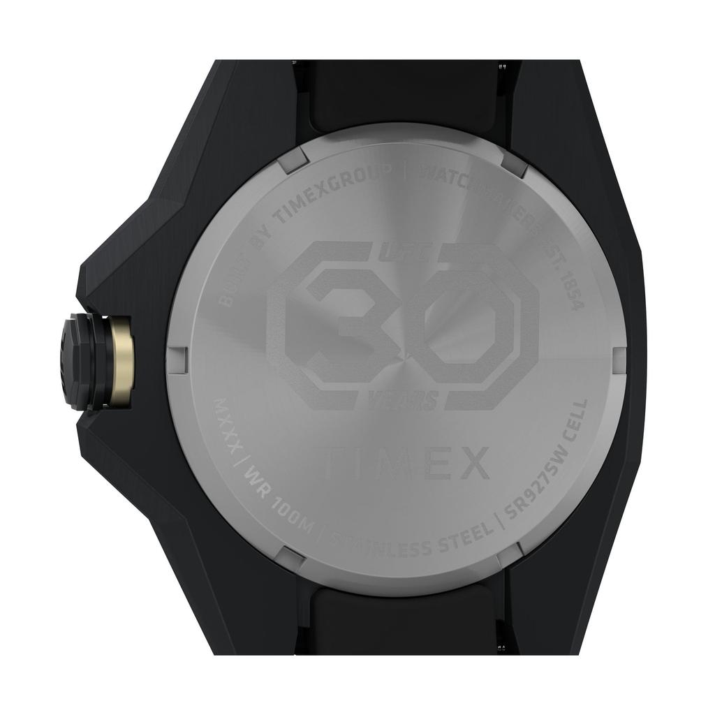 UFC Watch Quartz 10 ATM Water Resistant Plastic Black Dial TW2V90200 [TIMEX] Men's [Authentic]