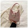 2024 New Fashion Korean Style Casual Bag With Water Drill Butterfly Bow Street Trend Shoulder Bag For Women