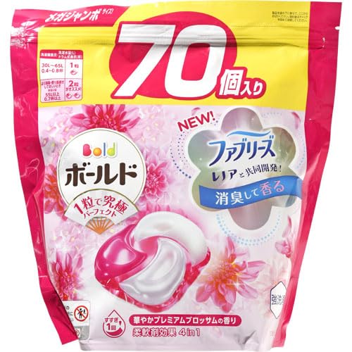 P&G Bold Гель-капсулы 4D P Цветок Мега J 70 штук