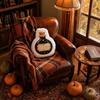 Vintage Halloween Double Sided Print Shaped Throw for Couch Sofa Bed Decoration