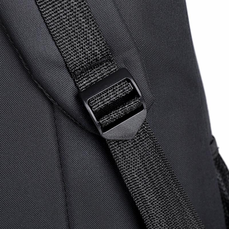 Unisex Minimalist Backpack - Multi-Layer Pocket Design for Business Travel & Student Life