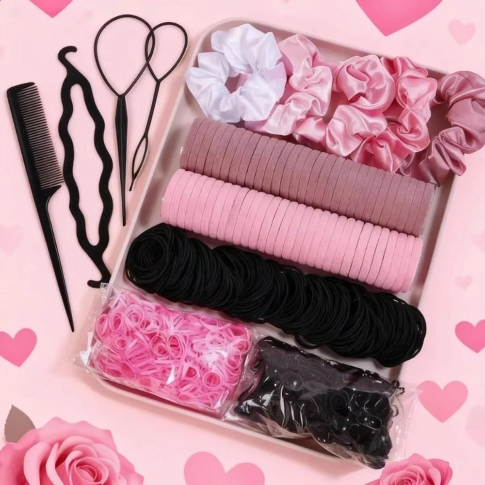 Seamless Hair Ties High Elastic Scrunchies New Ponytail Holders Girls Hair Styling