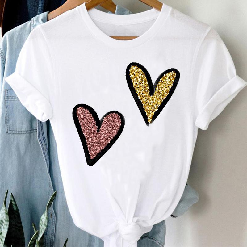 90er Jahre Damen Aquarell Ananas Süß Trend Niedlich Kurzarm Sommer Mode Print T-Shirt Top T-Shirt Dame Damen Kleidung Freizeit Grafik T-Shirt