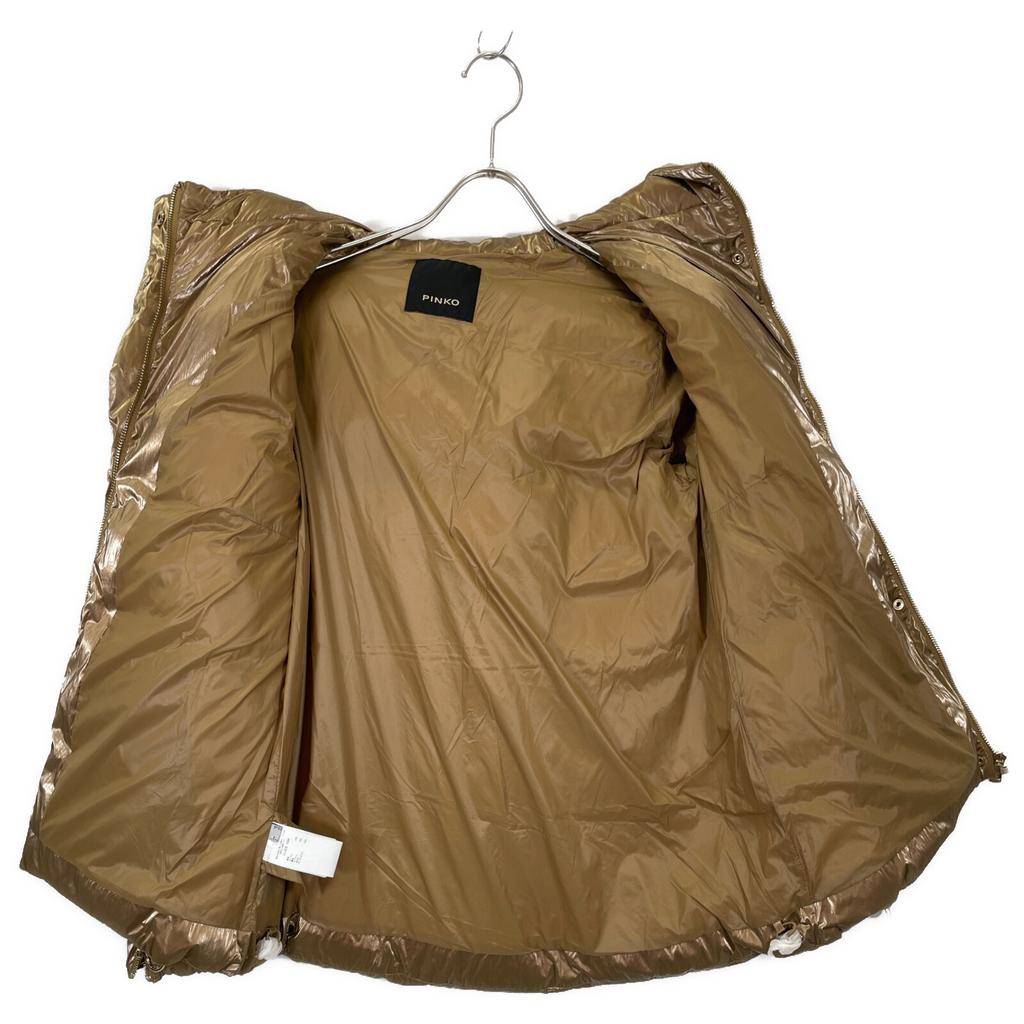 PINKO Gold padded jacket 1G15CK Jacket 36 goldUsed
