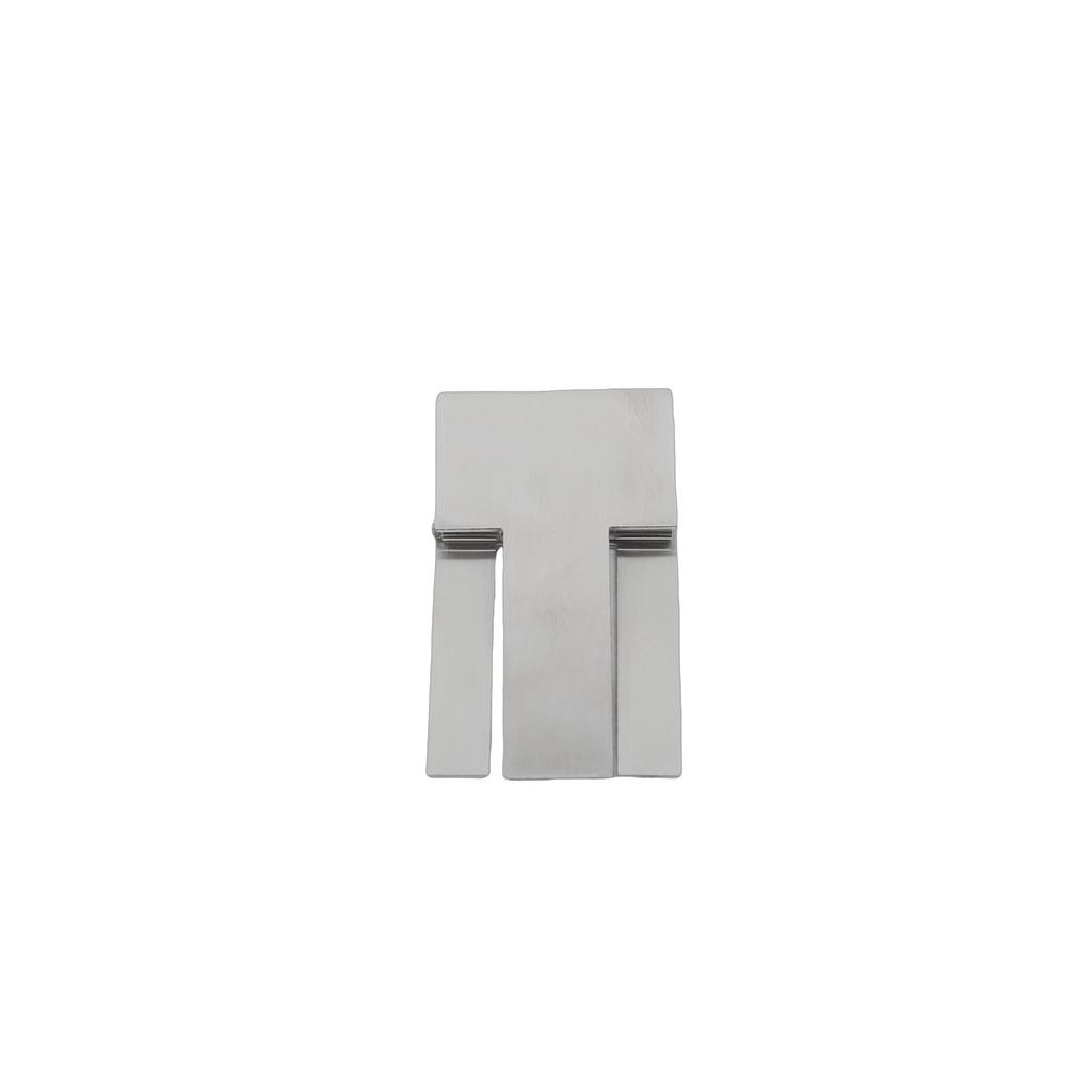 3Pcs Portable Foldable Desktop Display Stand Stainless Steel Metal Home Supplies Silver