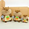 Plush Marmot Toy With Short Pile Fabric For Kids Sleep Pillow Companion