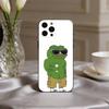 Funny P-Pepe the F-Frog  Phone Case For iPhone 17pro, 16,15,14,13,12,11 X XR Plus,Others Soft Black Cover
