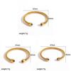 Geometrisches Edelstahlarmband für Damen Modeschmuck Sommer