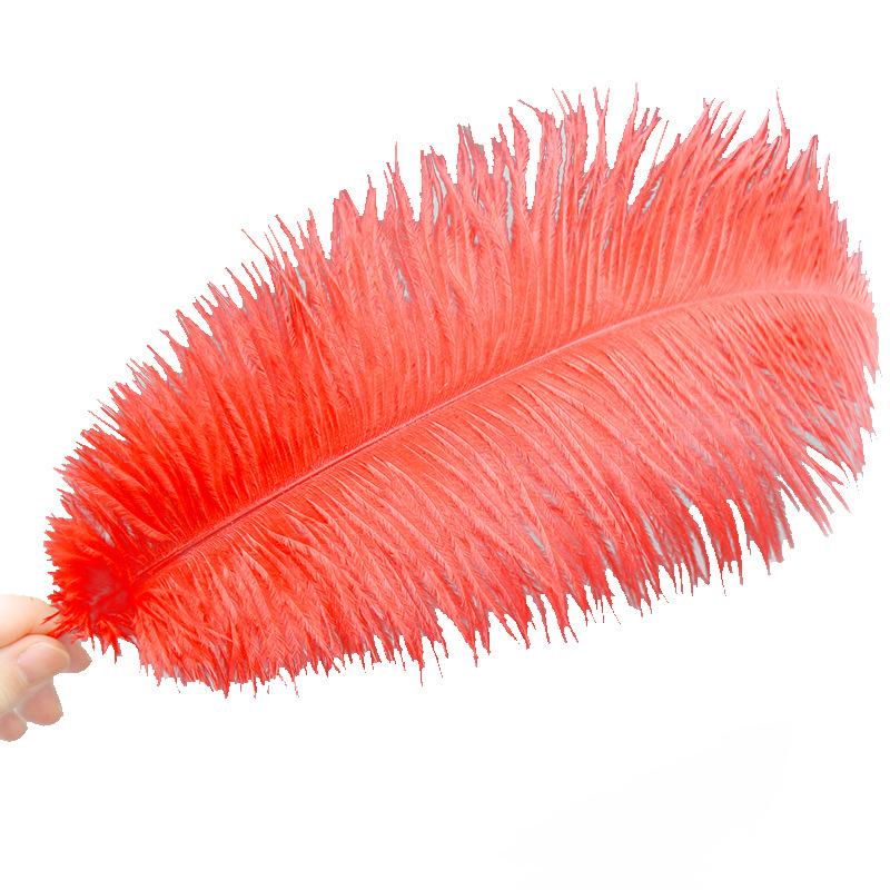 Красочные страусиные перья 30-35 см — фото 5