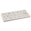 3D Christmas Snowflake Silicone Mold 4.53 x 2.28 Inch Food Grade Flexible Nonstick Heat Resistant Design for Fondant Chocolate Candy Cake
