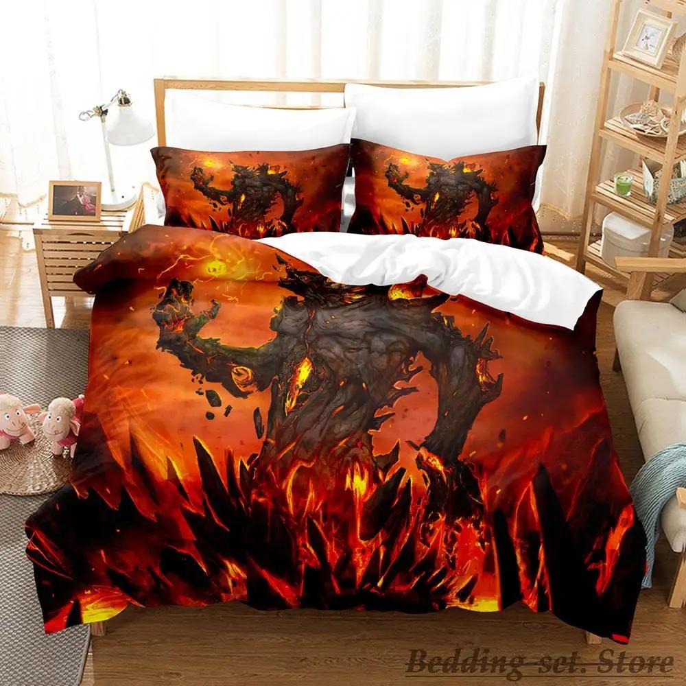 

Demon Monster Satan Комплект постельного белья Single Twin Full Queen King Size Комплект постельного белья Aldult Kid Bedroom Duvetcover Sets Anime 70x133cm 2pcs