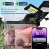 2-in-1 Solar Street Light, Courtyard Lighting, Multi-purpose Security Camera & Wall Lamp, Automatic Solar Charging Surveillance