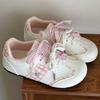 Pink puff board shoes female ugly cute autumn new chic niche design student movement