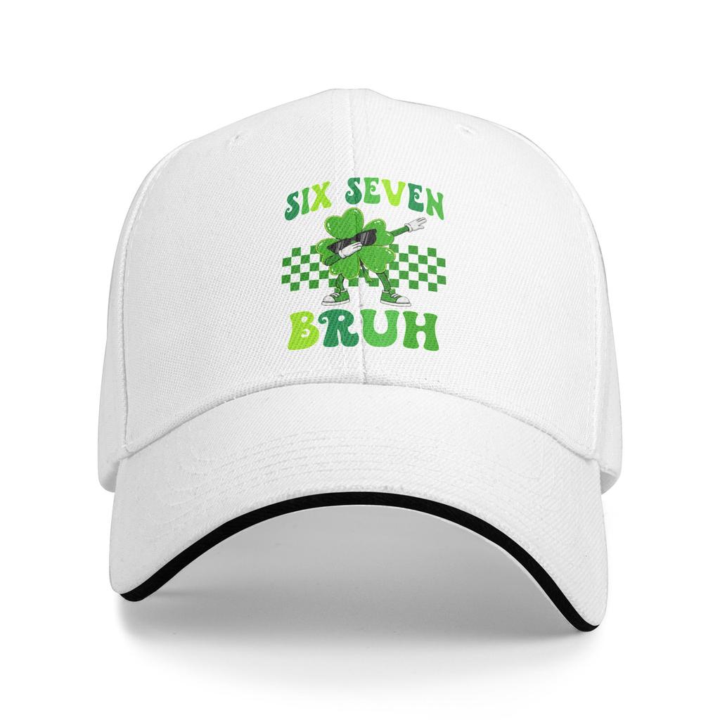 Six Seven 67 Meme Cool St Patricks Day Casual Baseball Cap Outdoor Gym Trucker Hat Spring Men Adult Fashion Baseball Caps