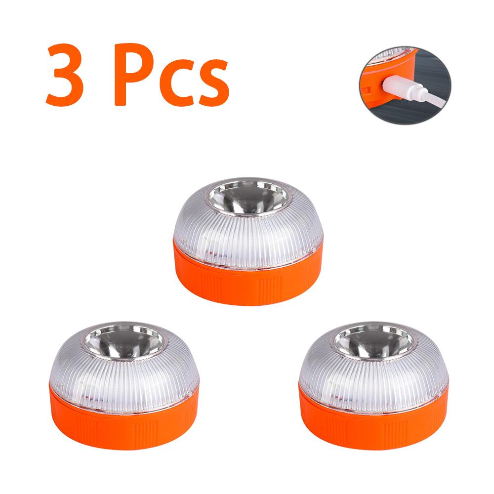 Emergency Light V16 Homologated Dgt Approved Car Emergency Beacon Light Rechargeable Magnetic Induction Strobe Light