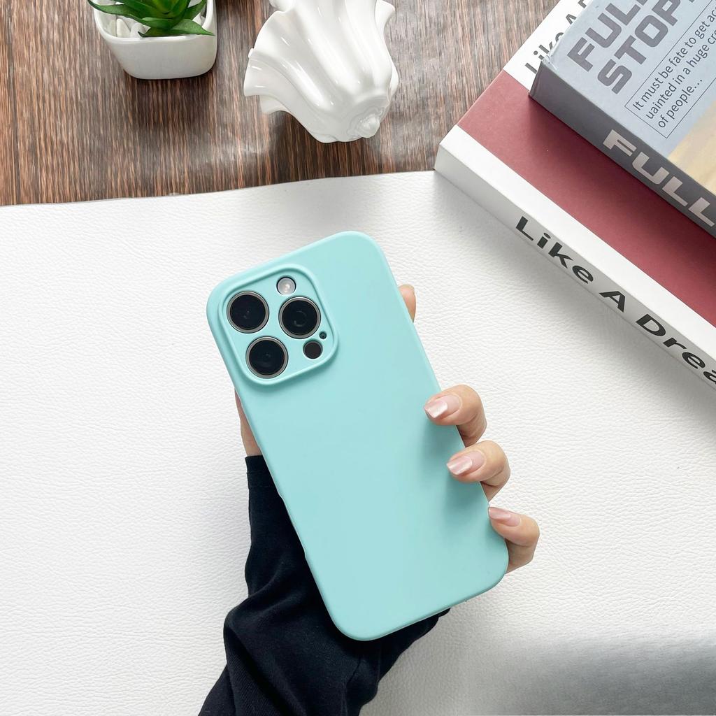 High-quality Liquid Silicone Mobile Phone Case Iphone16promax/15/14 Apple 13 Full-invest Anti-fall Protection Case
