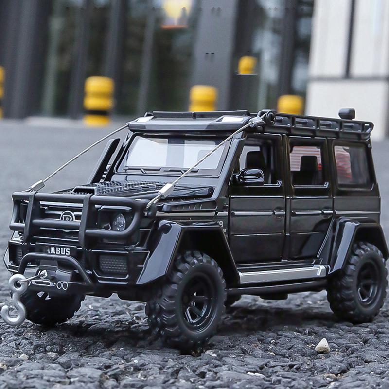1:32 Benz G550 Adventure 4X4² V8 Alloy Cast Toy Car Model Sound and Light Children's Toy Collectibles Birthday Gift