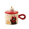 Cute Cat Birthday Gift Mug High Value Gift Box for Office Girl Water Cup for Best Friend Souvenir