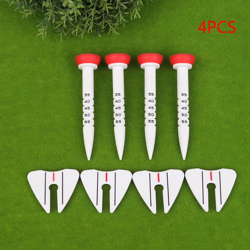 

Multi-functional Golf TEE Studs Adjustable Height With Aim Direction 35-50mm Golf Training Ball Stand Golf Training Accessories