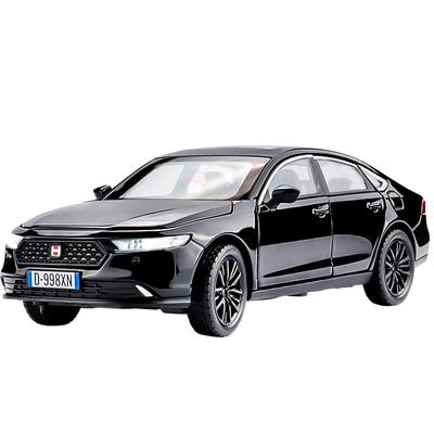 1/32 Honda Accord Alloy Muscle Car Model Dźwięk i światło Pull Back Zabawki dla dzieci Kolekcjonerskie Prezenty Urodzinowe