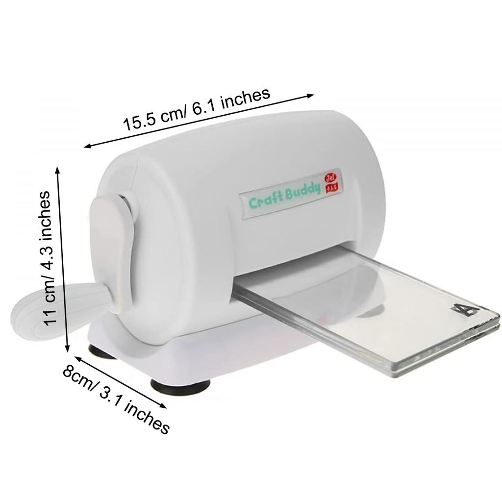 Stanzmaschine, Manuelle Prägemaschine für Scrapbooking-Anfänger, Stanzen Prägen Papierkarte Basteln Scrapbooking