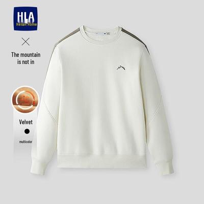 HLA Men's Embroidered Fleece Sweatshirt