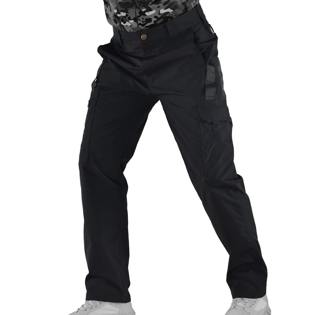 Multi-Pocket Men's Tactical Casual Pants Joggers Cargo Pants Outdoor Hiking Trousers Wear-Resistant Training Overalls Streetwear