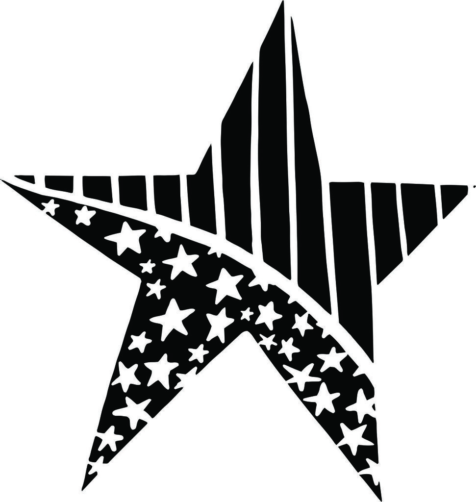 Printtoo Star Design Crafting Wooden Rubber Stamp Square Scrap-Booking Block-2 x 2