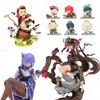25cm Genshin Impact Figurine Hu Tao Figure Game Genshin Impact Keqing Amber Klee Mona Figma Figurine Model Toys