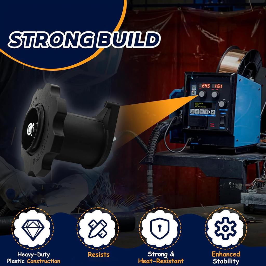 Langlebiger Schweißspulenadapter Ersatz für Millermatic211 140 135 180 Hobart195216 125 Schweißgeräte für reibungslosen Drahtvorschub