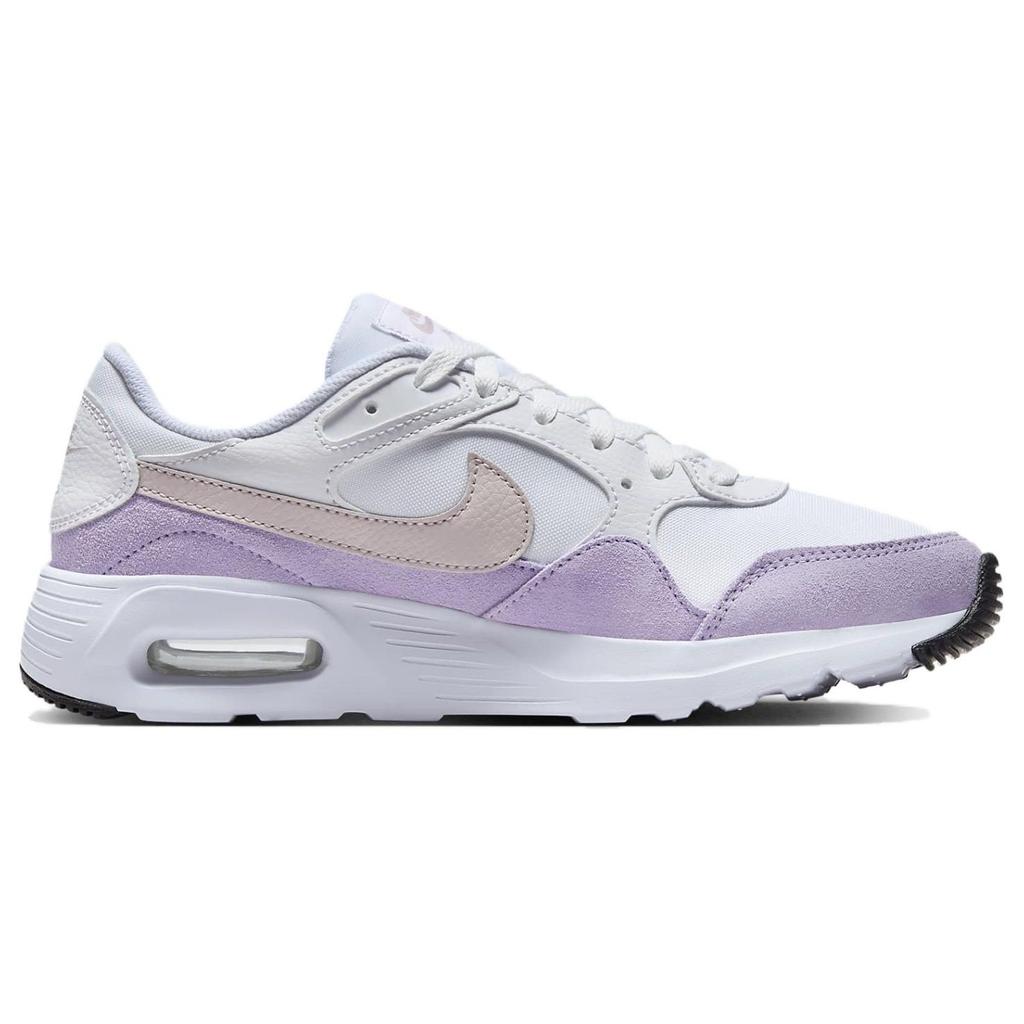 Nike Air Max SC Weiß Platin Violett Damen Sneaker Violett Violett-Nebel Schwarz CW4554-120