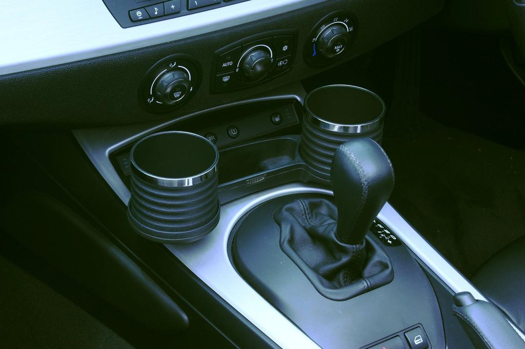 ALCABO Drink & Pocket Holder, Black Cup (AL-079B) for BMW Z4 Series (E85/E86)