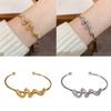 Multifuntional Snake Open Bracelet Geometric Wide Cuff Adjustable Opening Bangle Adjustable Wristband Present for Women