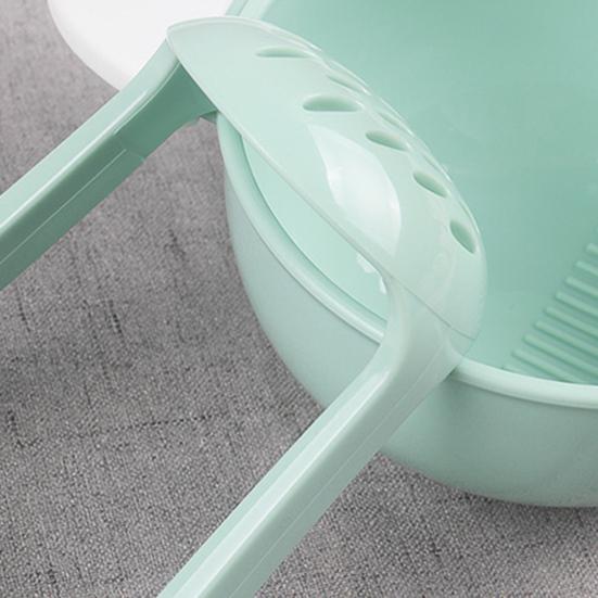 Baby Puree Maker Manual Feeding Grinder Bowl for Mashed Potato BPA-Free Baby Bowl for Travel And Home Use